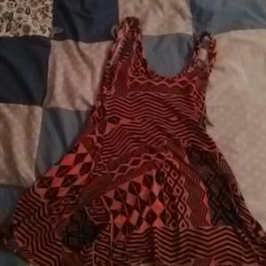 Aztec skater dress