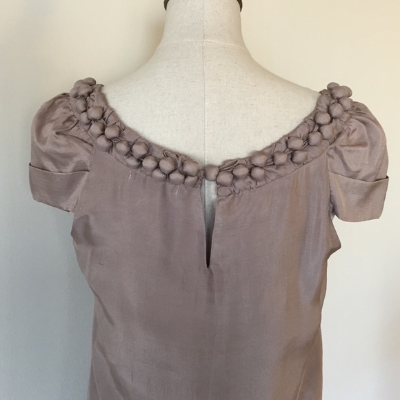 100% silk Gold Hawk dress - Picture 4 of 4