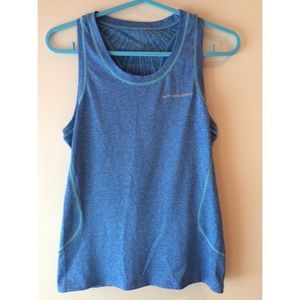Brooks Blue Racerback Athletic Tank
