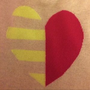 Cashmere Heart Sweater Maison Jewls