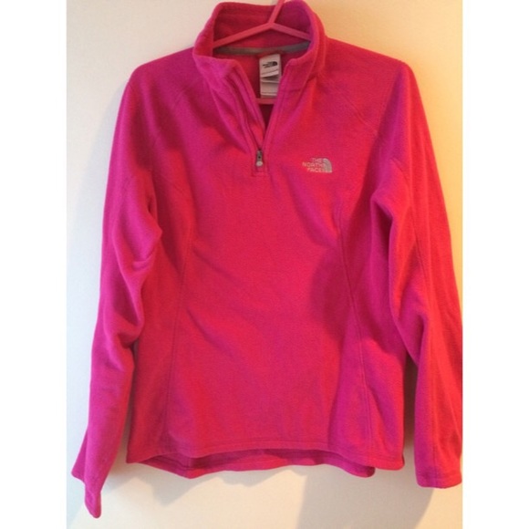 The North Face Hot Pink Fleece Pullover