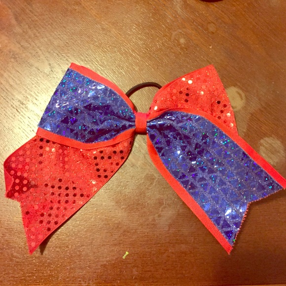 Cute Cheer Bow with Sequins