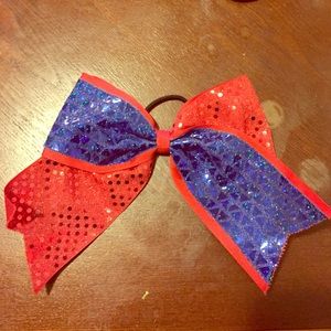 Cute Cheer Bow with Sequins