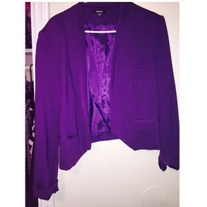 Premise Jackets & Coats - Purple open blazer Premise Jackets & Coats - Purple open blazer