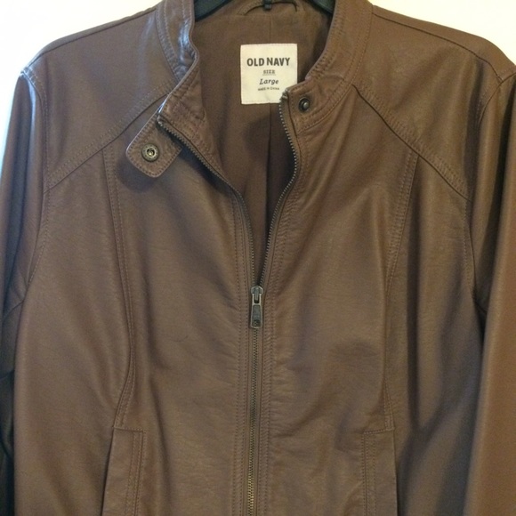 Old Navy Leather Jacket