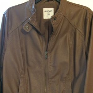Old Navy Leather Jacket