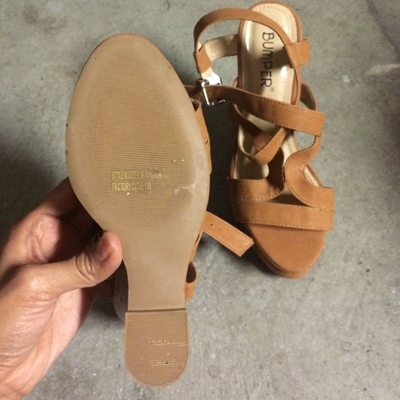 Tan Wedges - Picture 2 of 2