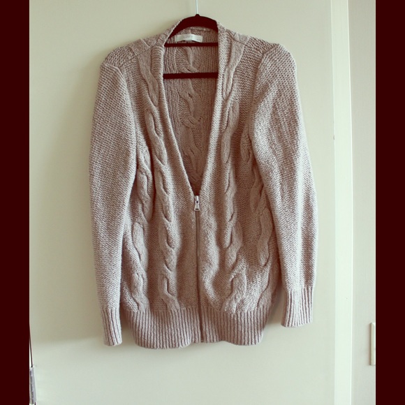Warm thick knit sweater