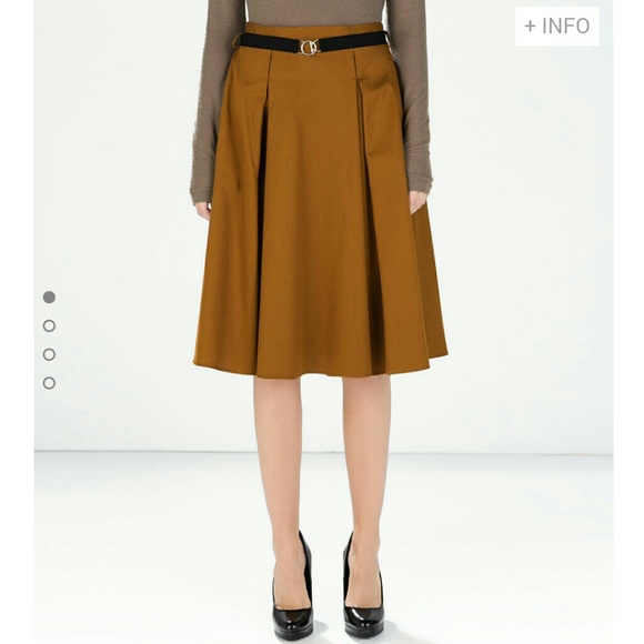 Zara Dresses & Skirts - 💥SALE💥 ZARA Midi Skirt with Belt