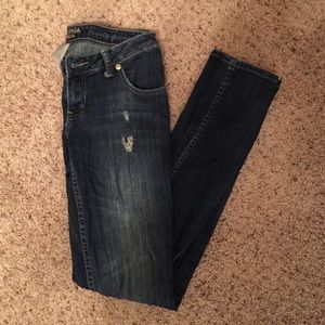 Arizona Distressed Skinny Jeans