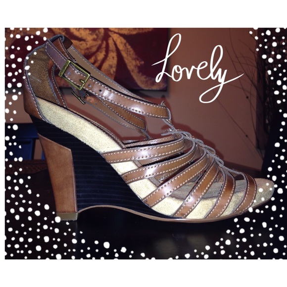 Gladiator Wedge Sandals - Picture 2 of 4