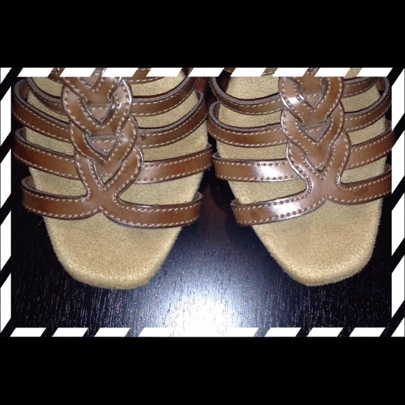 Gladiator Wedge Sandals - Picture 3 of 4