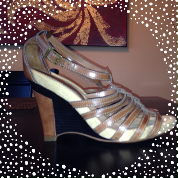 Gladiator Wedge Sandals - Picture 4 of 4