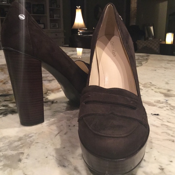 ⚡️HP⚡️Calvin K. Lucky Slot For Ur Penny Loafers - Picture 1 of 4