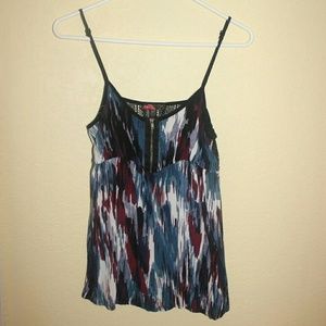 Forever 21 Blue, Purple & White Tank