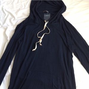 Brandy Melville Navy Hoodie
