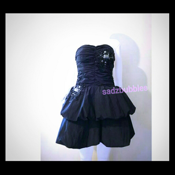 NWT Bebe Skylar studded party dress XS