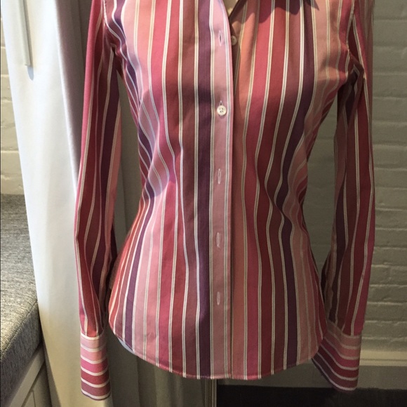 Thomas Pink pink stripped Oxford - Picture 2 of 4