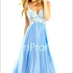 Light Blue Prom Dress