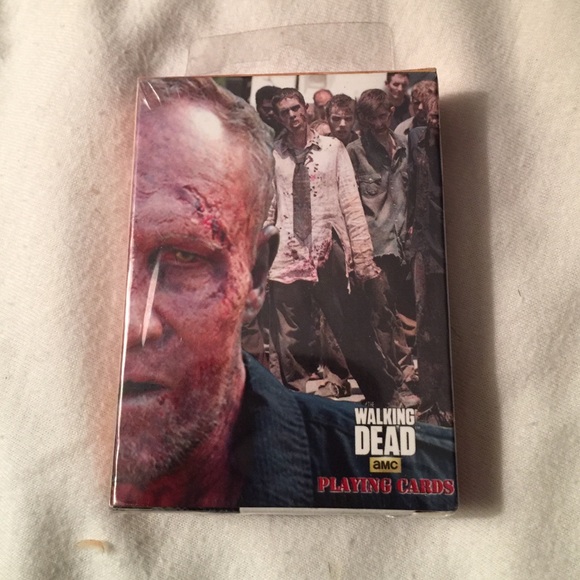 Amc the walking dead factory sealed playing cards