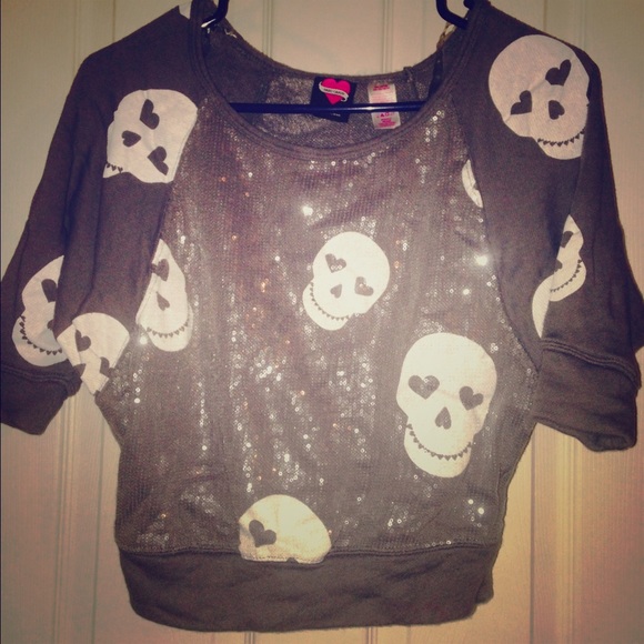 Hard Candy Skull Sweater