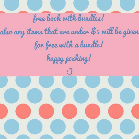 Any item under $5 will be bundled for free!