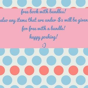 Any item under $5 will be bundled for free!