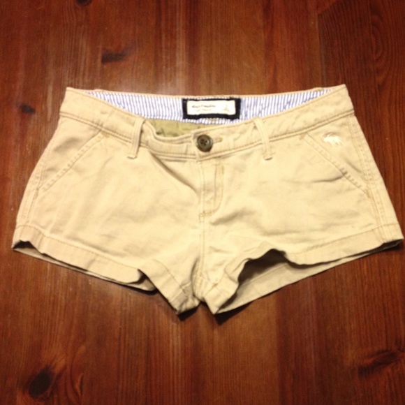 Abercrombie kids khaki shorts