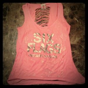 Six flags discovery kingdom tank top