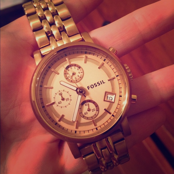 Fossil Rosegold Watch