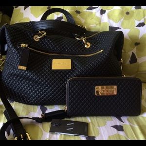 Authentic armani exchange bag & wallet.