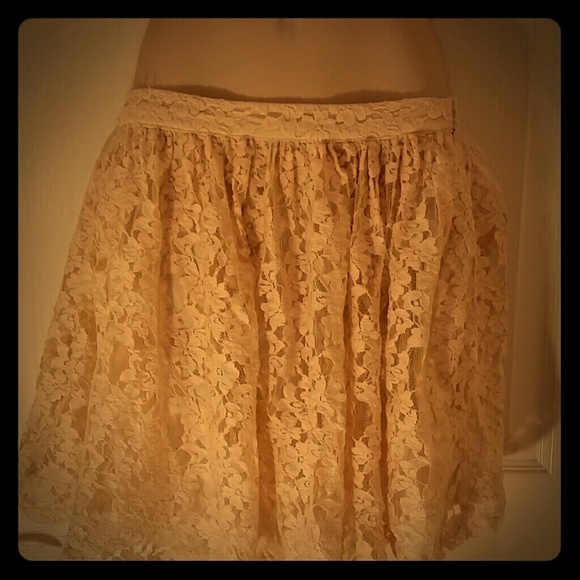 Pretty lace skirt