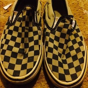 Checkered vans