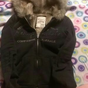 Aeropostale Heavy Fur Coat