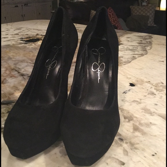 SVELTY Jessica Simpson  JP-Zillion" ✨ Black Suede - Picture 4 of 4