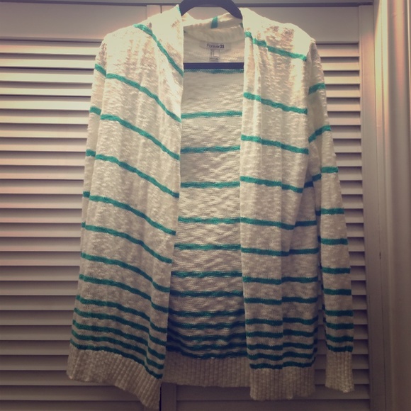 ✨Forever 21 Striped Cardigan✨ - Picture 1 of 3