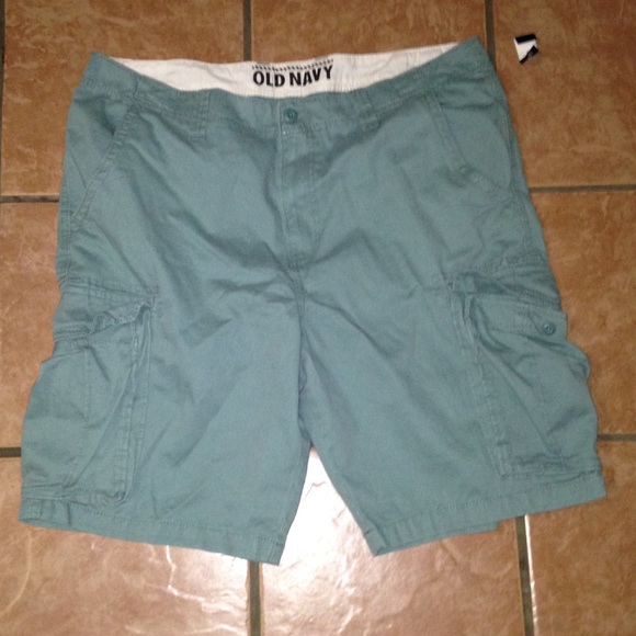 Old navy cargo shorts surplus 38 new men's