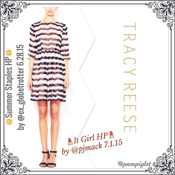 🎉2X HP!! ✨GORGEOUS SILK DRESS by TRACY REESE!