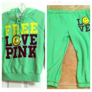 PINK green sweatsuit bundle!-Save 16%!