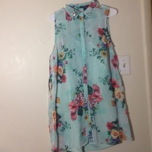 Button- down Shirt Dress.