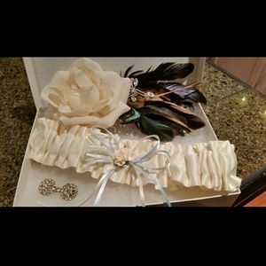 Garter & HairComb Prom Wedding