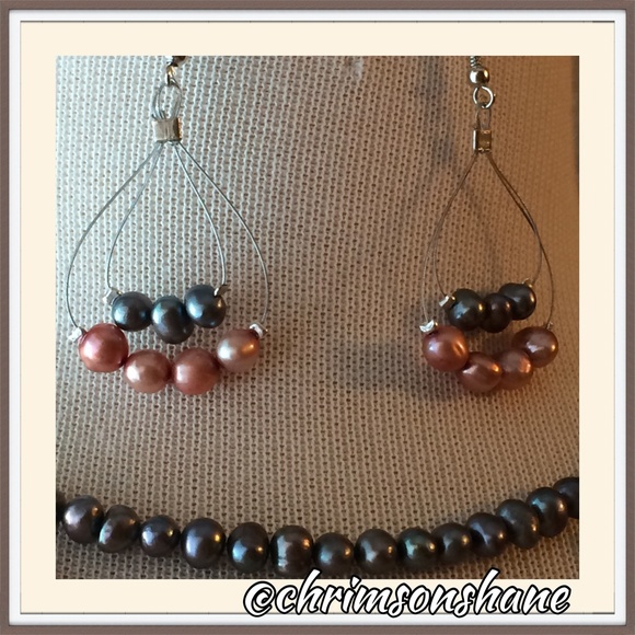 🆕 Twice As Nice Handcrafted Jewelry Set - Picture 2 of 3