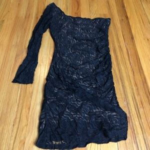 One Shoulder Lace dress