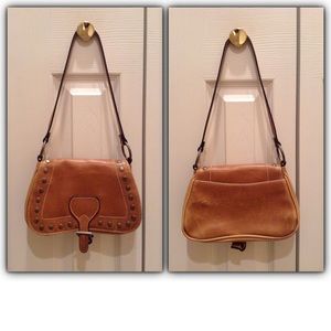 Fashion express mini tan shoulder back