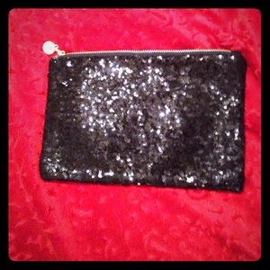 Black Sequin Handbag