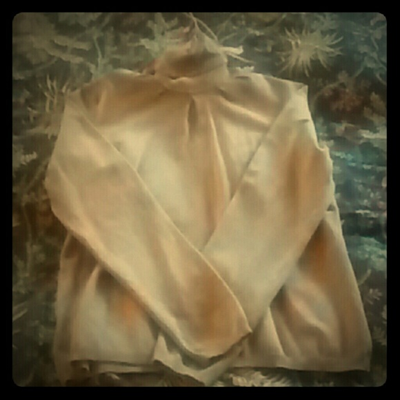 Ann Taylor silk turtleneck