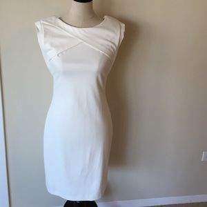 Mango white dress