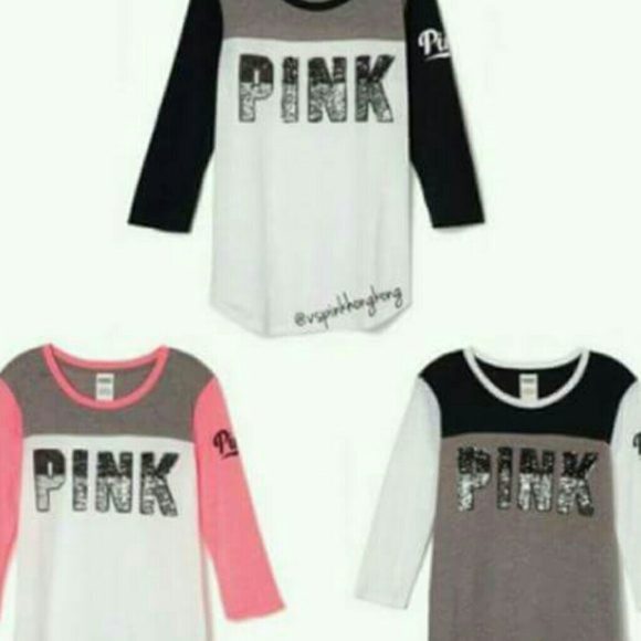 ***ISO LARGE BLING VS PINK TEE