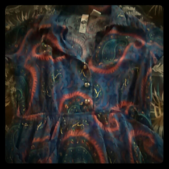 Paisley tunic