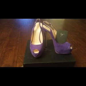 Slingback Peep Toe Pumps